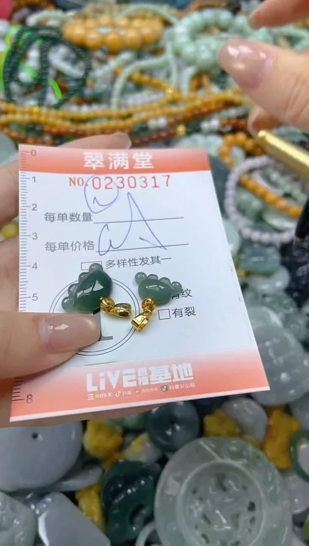 颈饰未镶嵌翡翠闪购0230317