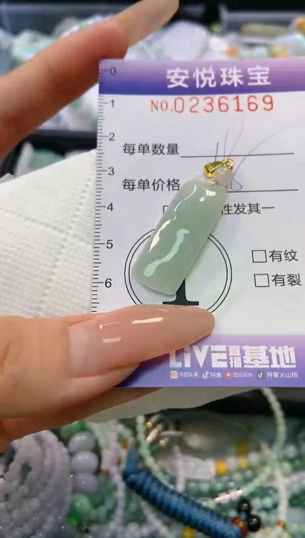 翡翠未镶嵌颈饰闪购0236169