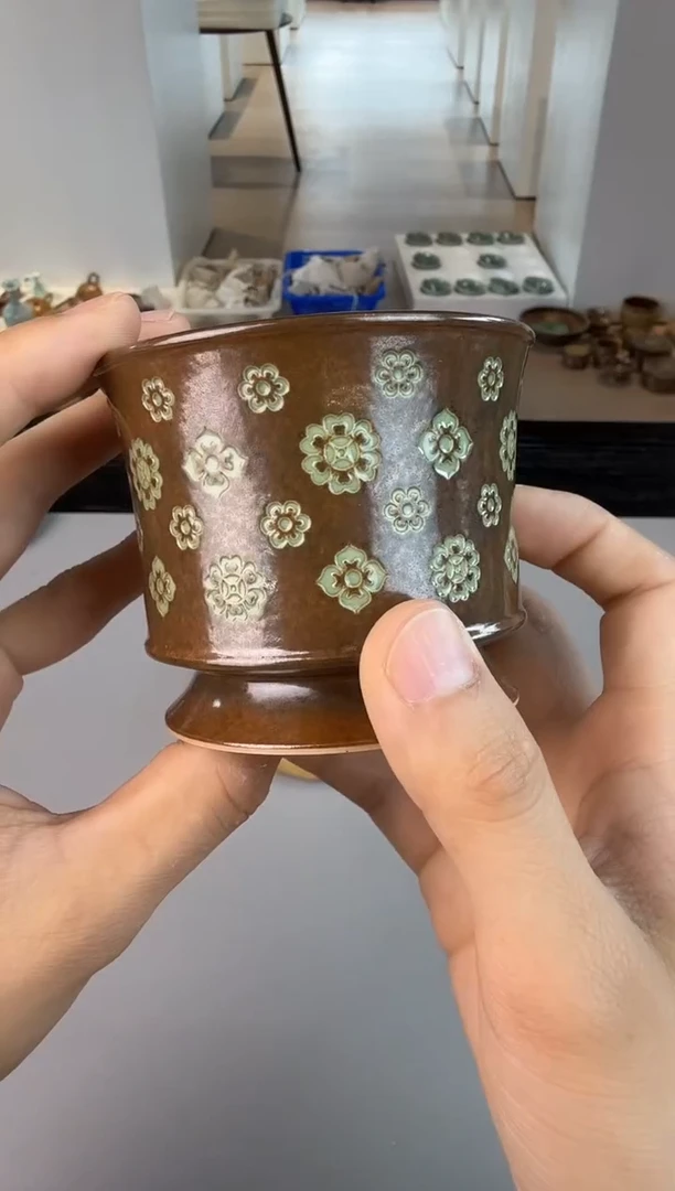 青瓷手工茶器不带礼盒包邮