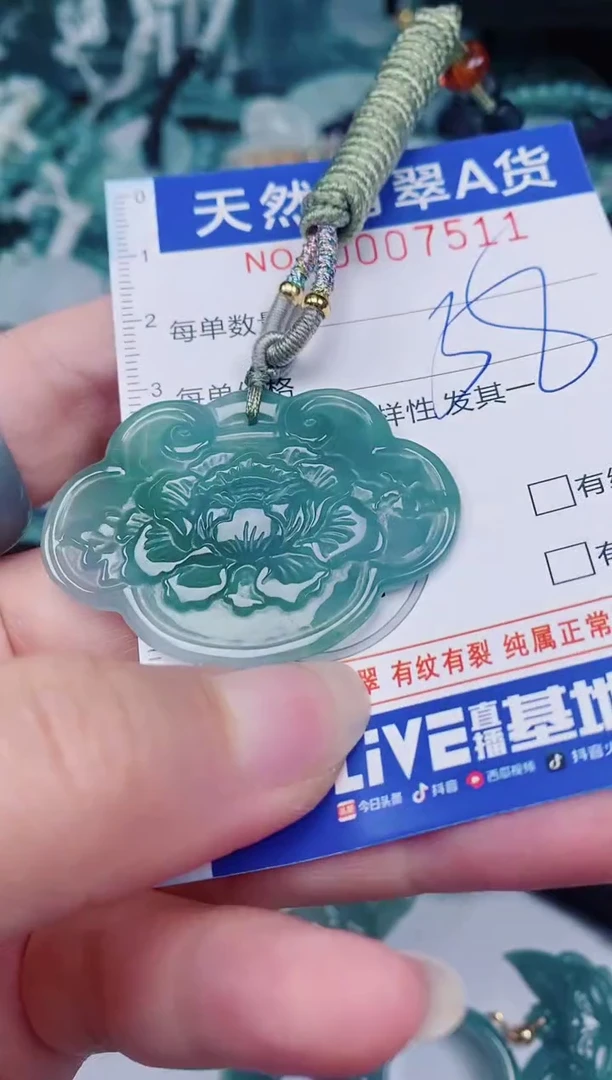 颈饰未镶嵌翡翠00007511
