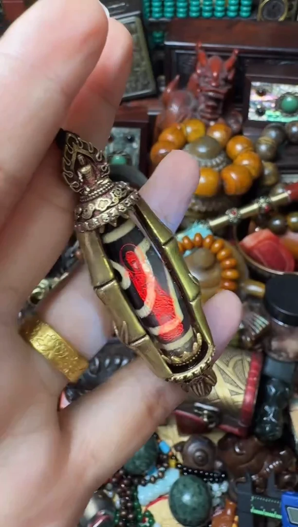 未镶嵌挂件玛瑙/玉髓观音