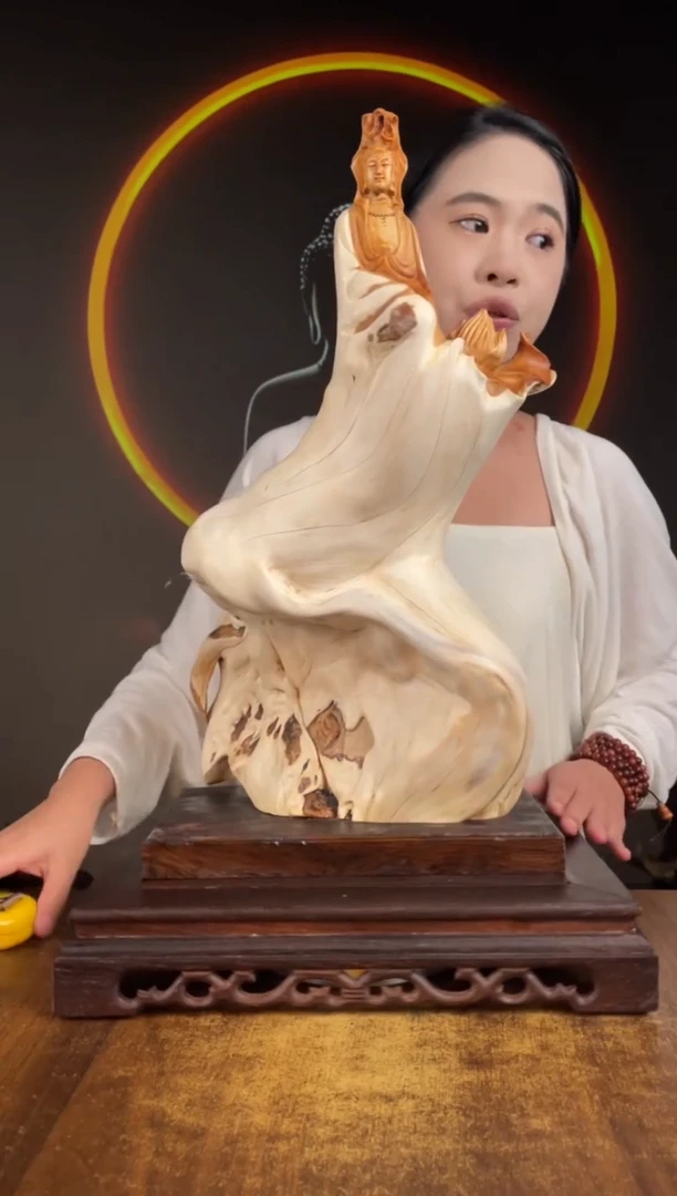 柏木（崖柏）手工摆件,先抢先得! 编号:240