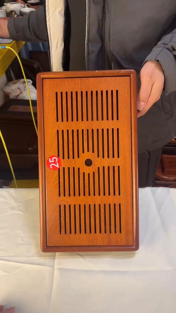 36*20简约花梨木茶盘