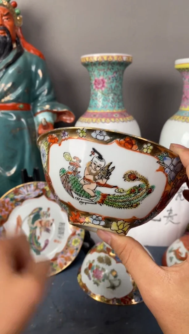 摆件陶567老厂瓷微瑕慎拍（已开价）