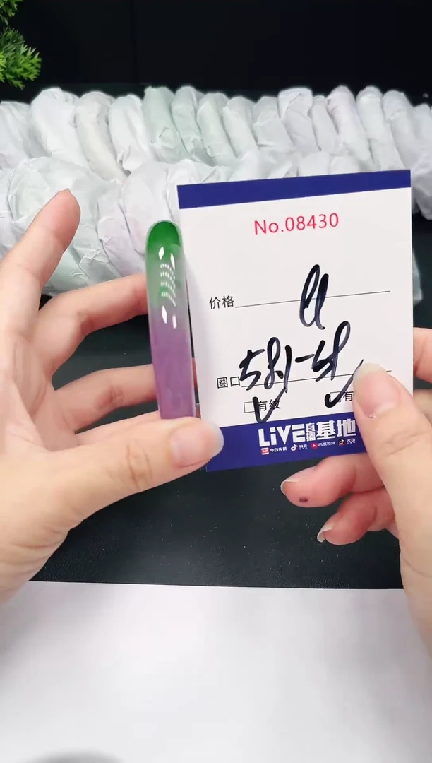未镶嵌手镯翡翠8430