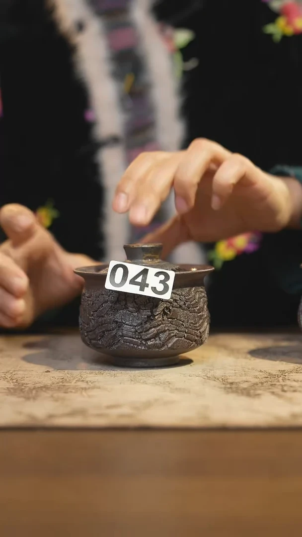 陶瓷茶器茶具盖碗043微瑕