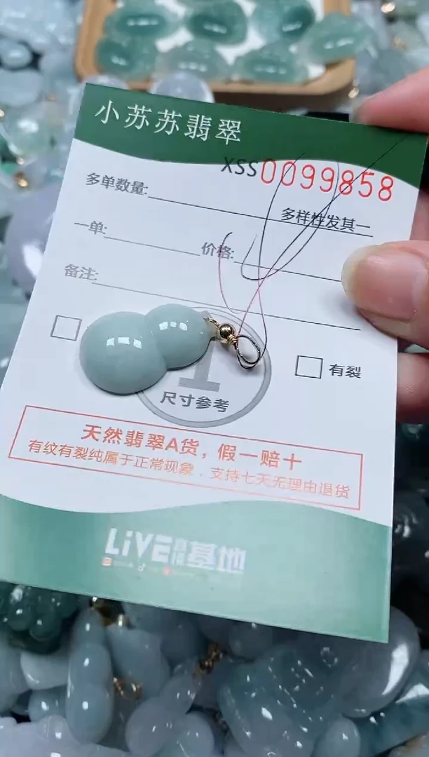 【闪购商品】翡翠颈饰未镶嵌闪购商品0099858