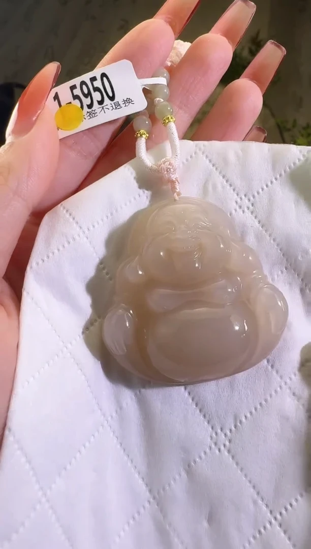 【闪购商品】和田玉颈饰未镶嵌1-5950肚子带棉