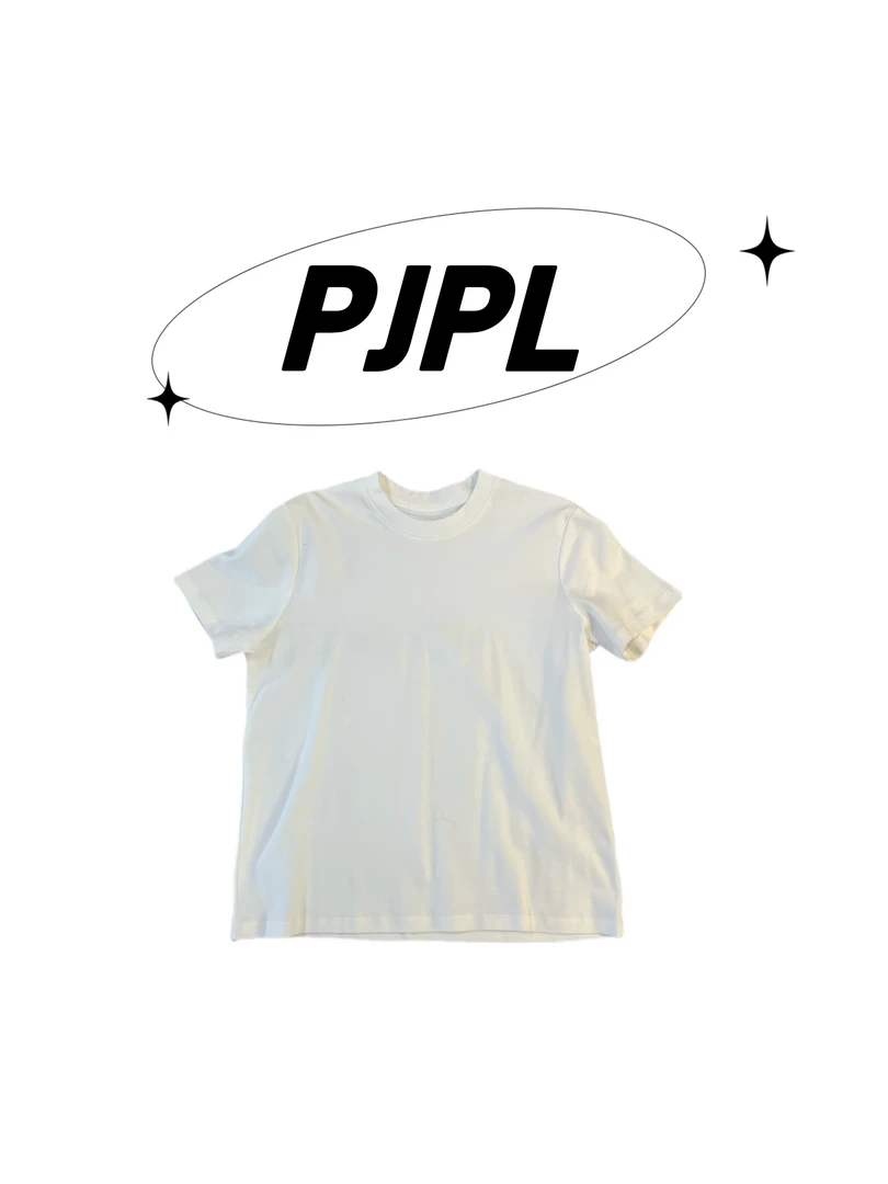 FMUR【102】    时尚宽松休闲百搭穿搭圆领纯色半袖T恤