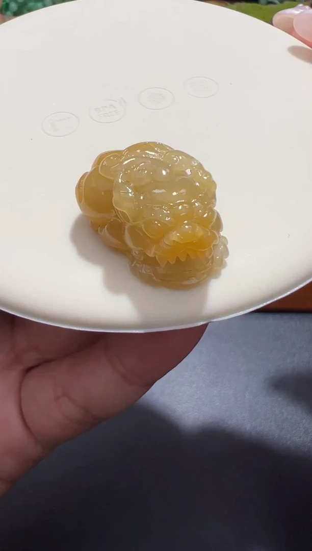 未镶嵌定制翡翠23.5*15*12.1貔貅