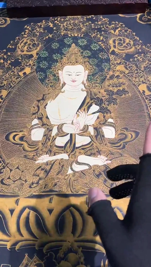 卷轴画天天的唐卡tk160