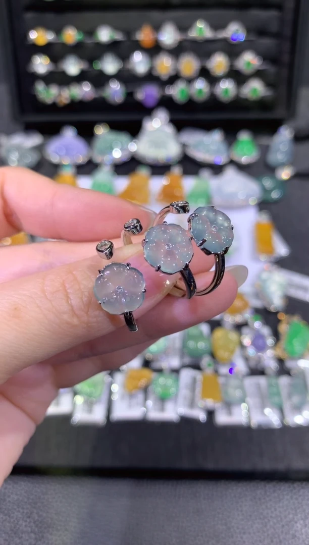 未镶嵌戒指翡翠11-戒指【多样性发货一件】