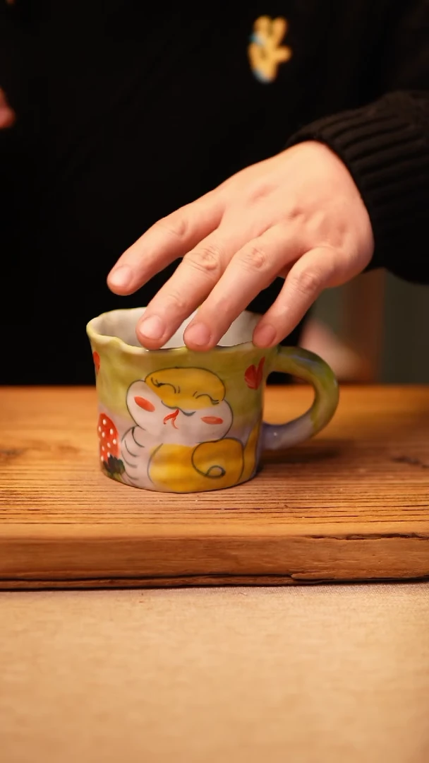 【闪购商品】@@陶园瓷舍@@纯手工手绘@高温釉下彩