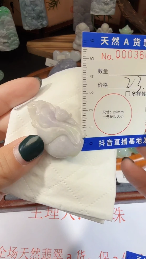 翡翠未镶嵌吊坠(不含链)195-