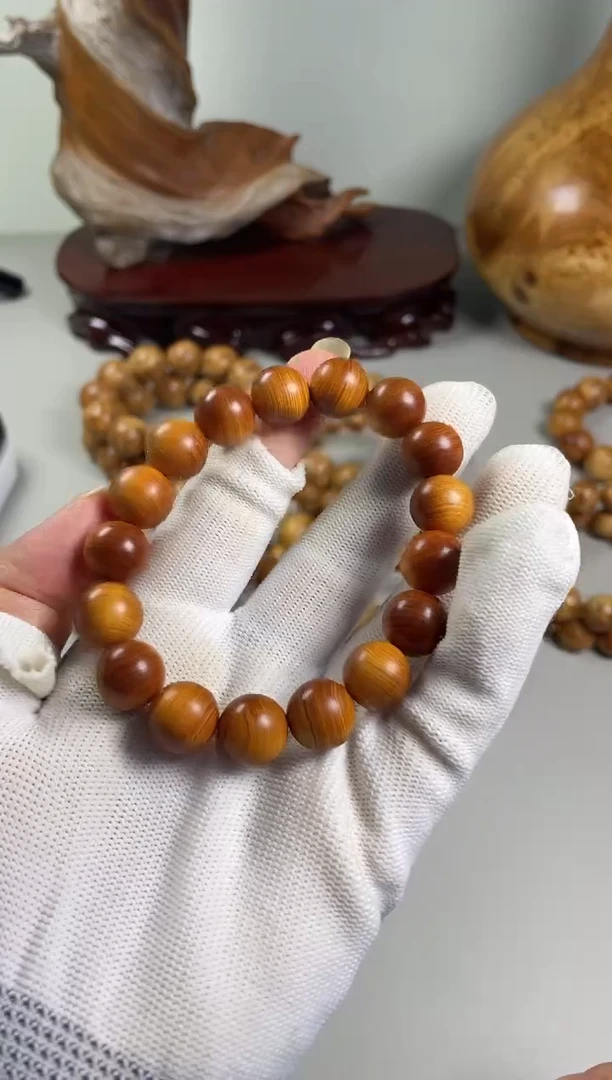 柏木（崖柏）太行崖柏黑金刚1.2手串