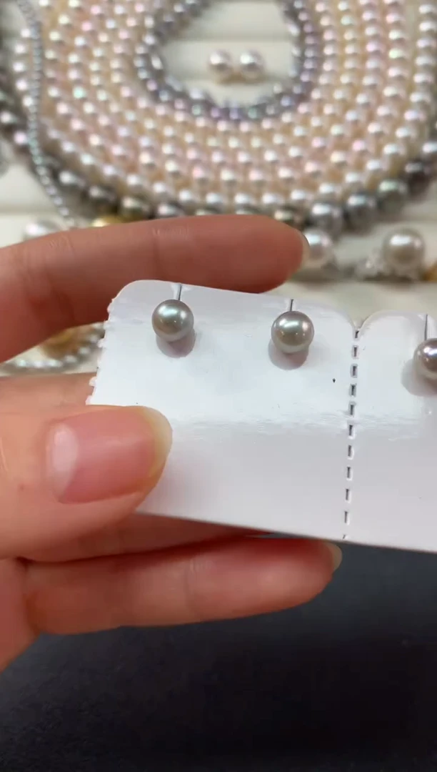 【闪购商品】海水珍珠耳饰18K金镶嵌Z730|499多样性发其一