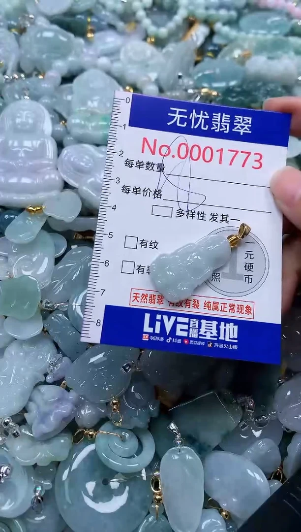 颈饰未镶嵌翡翠1773