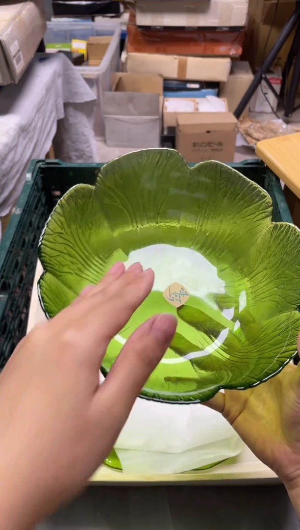 手工艺品玻璃若*月080  精美产品感谢选购