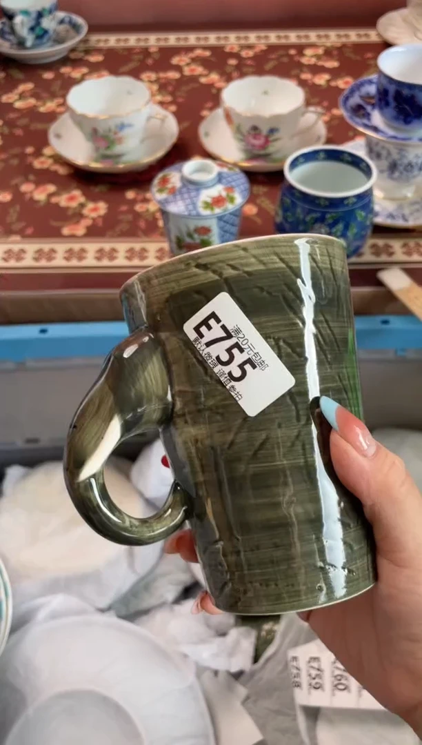 瓷片轩**家瓷器瓷器E755