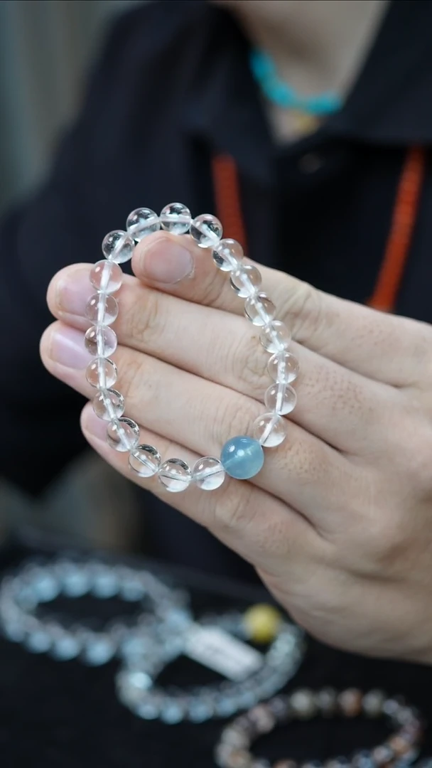 水晶手串未镶嵌57号-8mm手串/GG/9