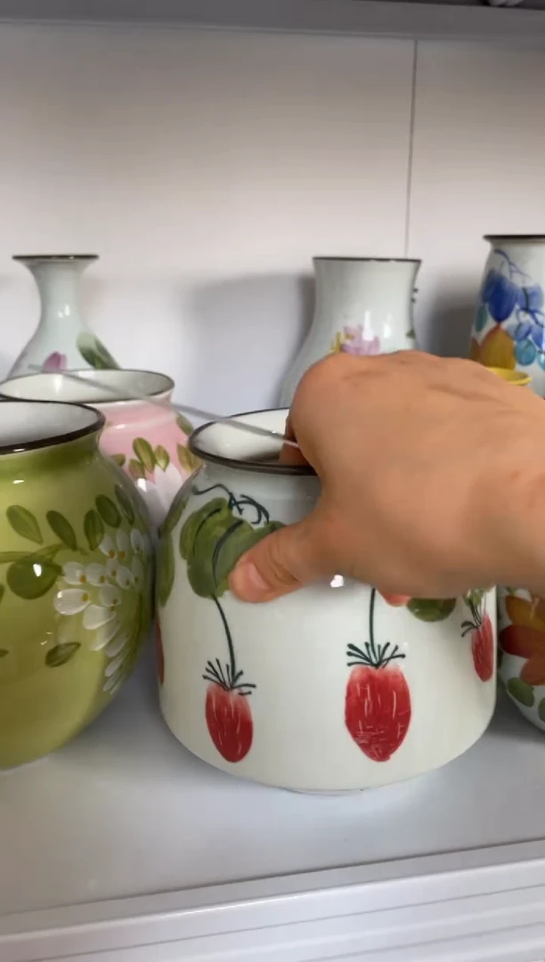 瓶瓷景德镇手绘花瓶