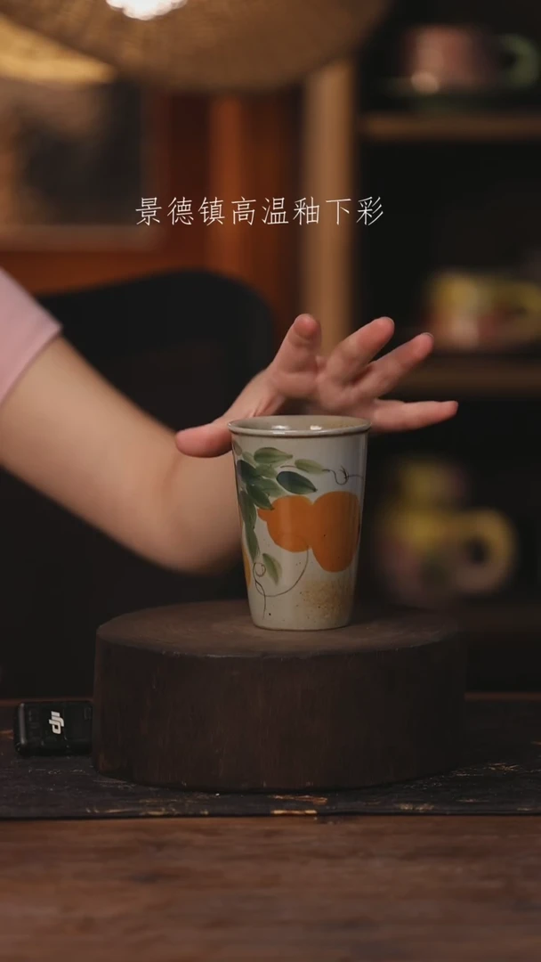 陶瓷景德镇高温釉下手绘陶瓷207