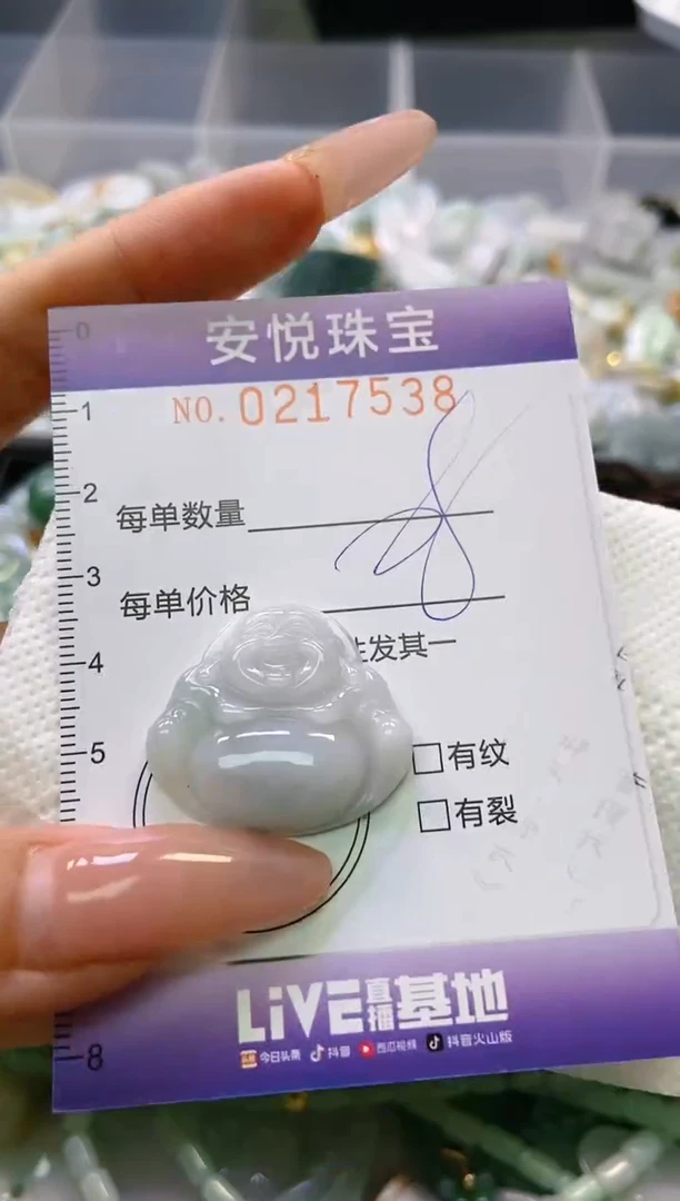 翡翠未镶嵌颈饰闪购0217538