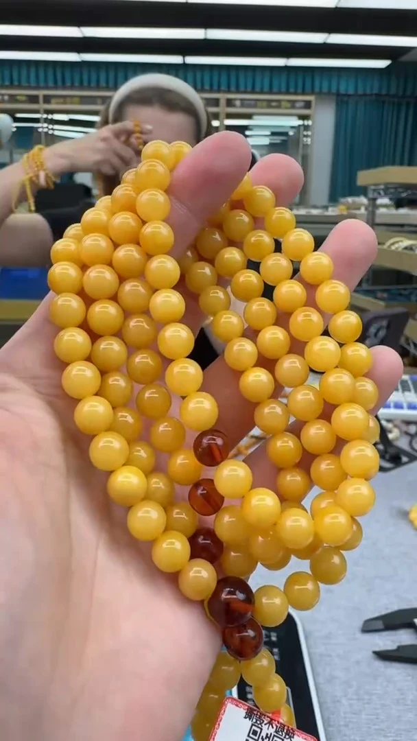 未镶嵌颈饰琥珀157秒拍号 假一罚三