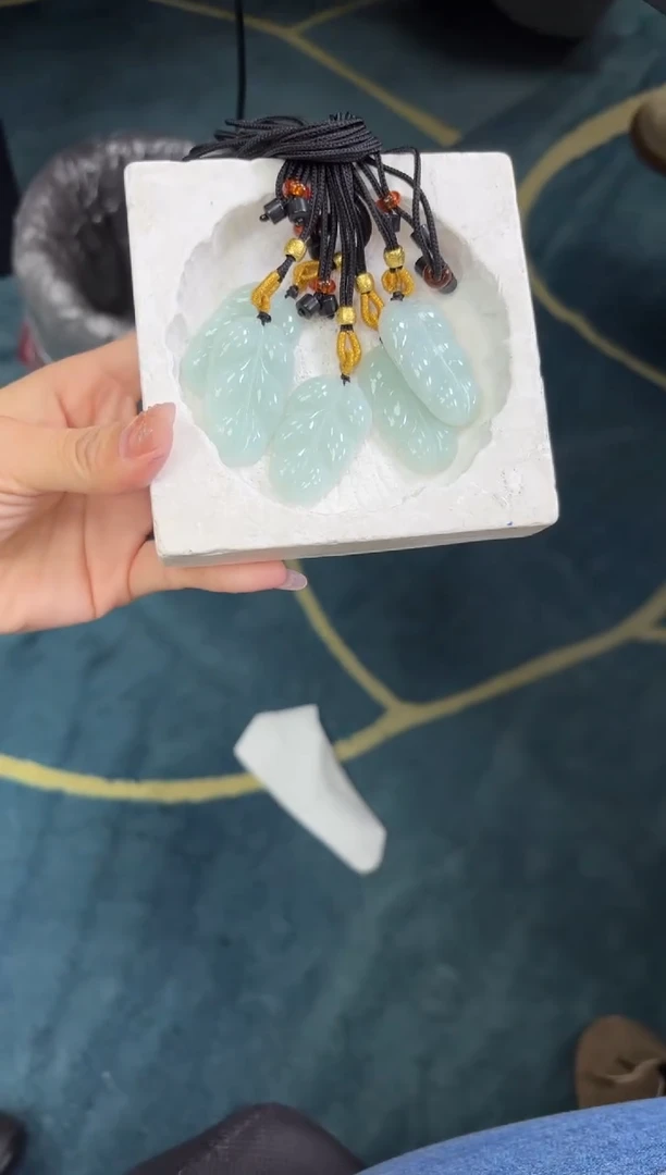 未镶嵌挂件翡翠多样性发一件ZBAJC-JC1147-YZ