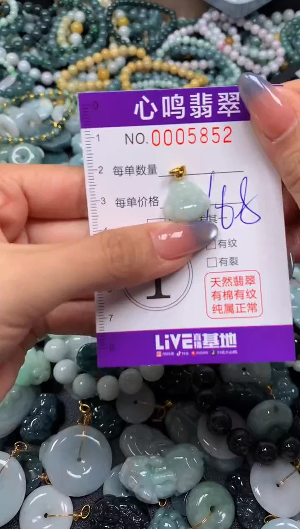 颈饰未镶嵌翡翠闪购005852