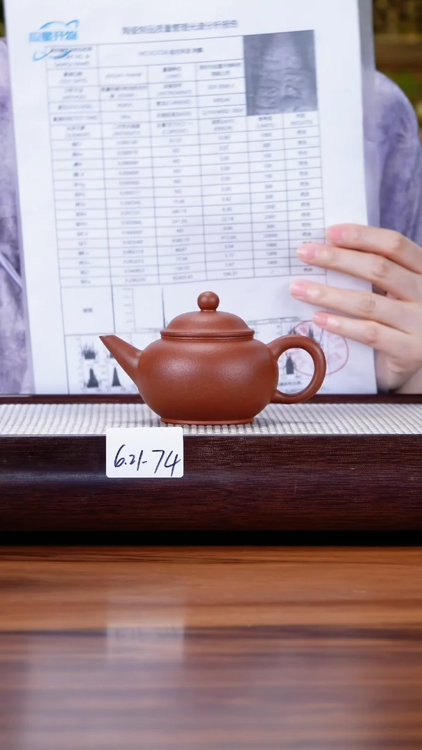紫砂茶具6.21-74 红降坡 水平 150