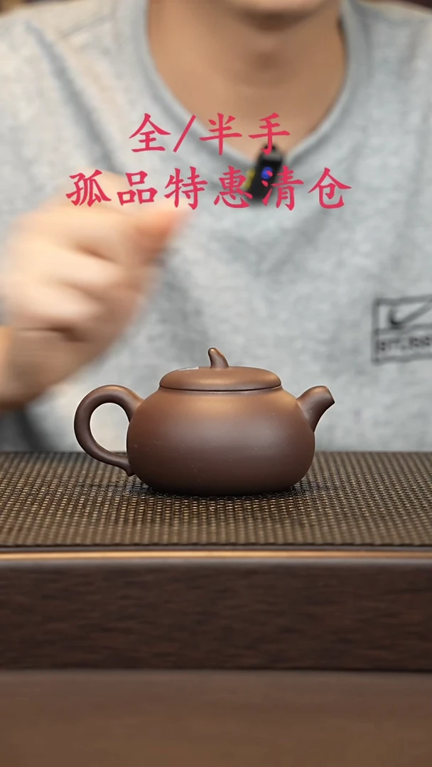 茶壶紫砂紫砂源头精品手工作品6681