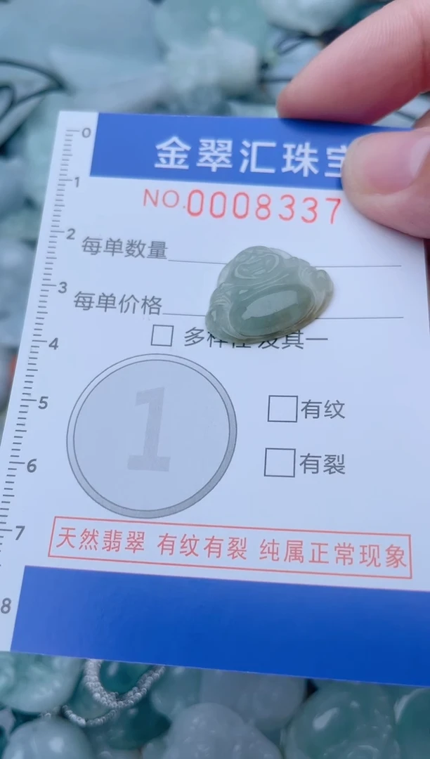 颈饰未镶嵌翡翠8337