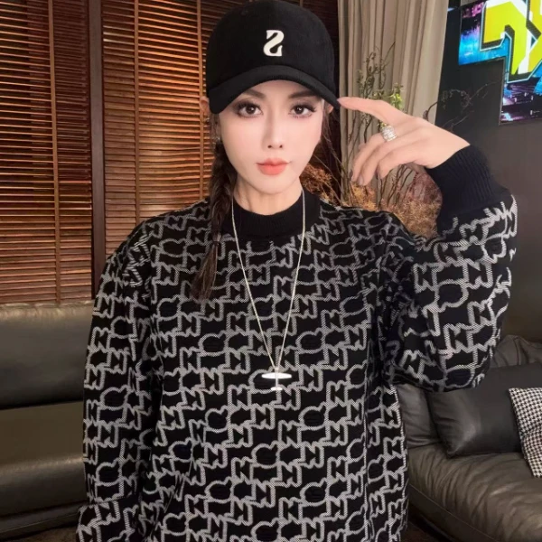 【JDKJ】潮品轻奢高端秋冬百搭休闲男士卫衣圆领冬季上衣长袖W088