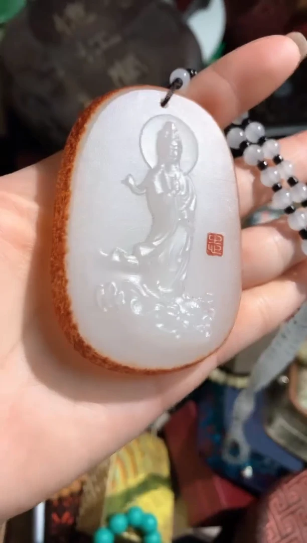 和田玉（子料）未镶嵌颈饰永玉阁精品专属摆件