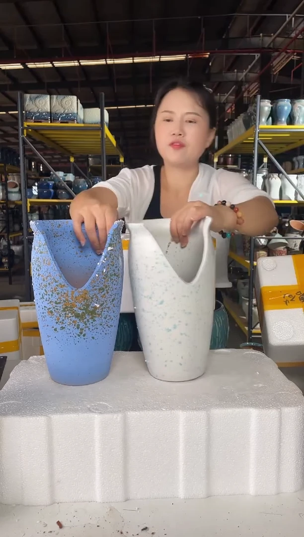 宜兴紫砂粗陶花盆盆15*26