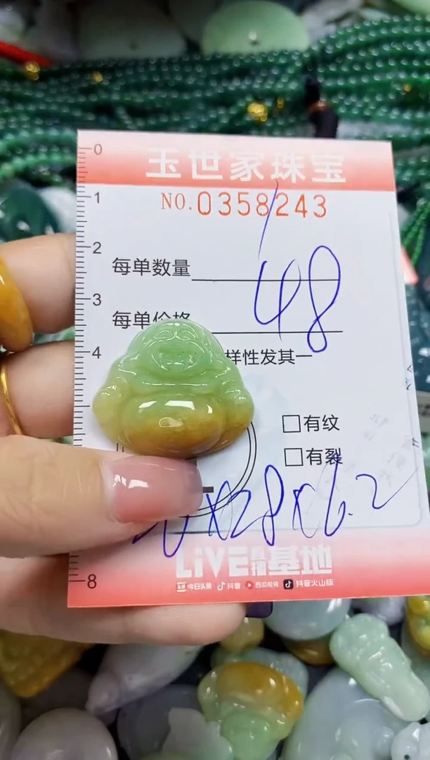 颈饰未镶嵌翡翠翡翠闪购Y0358243