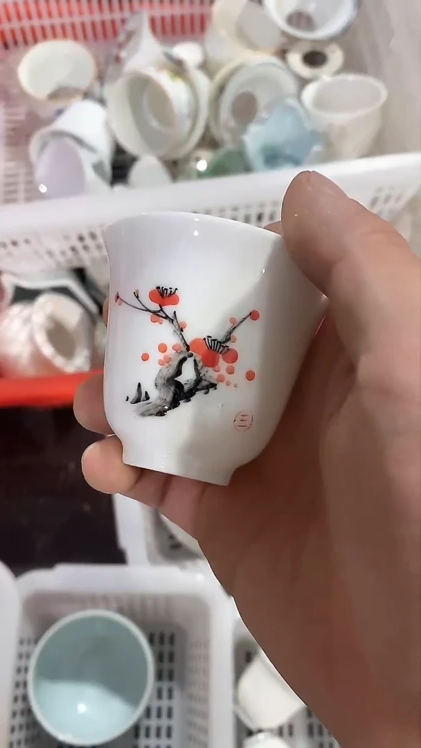 瓷片陶瓷茶器孤品1