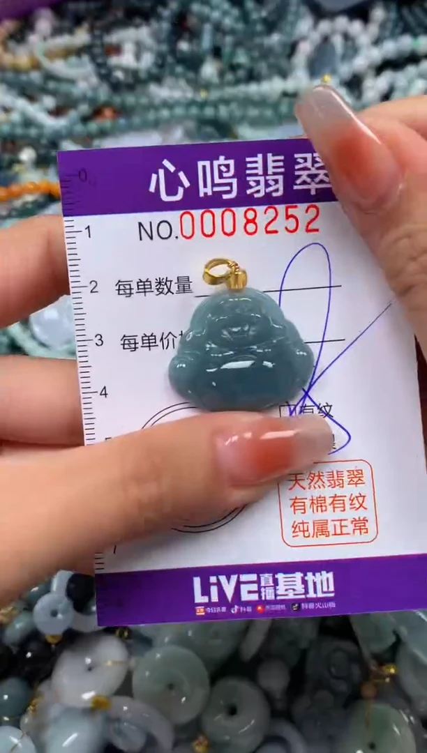 颈饰未镶嵌翡翠闪购008252
