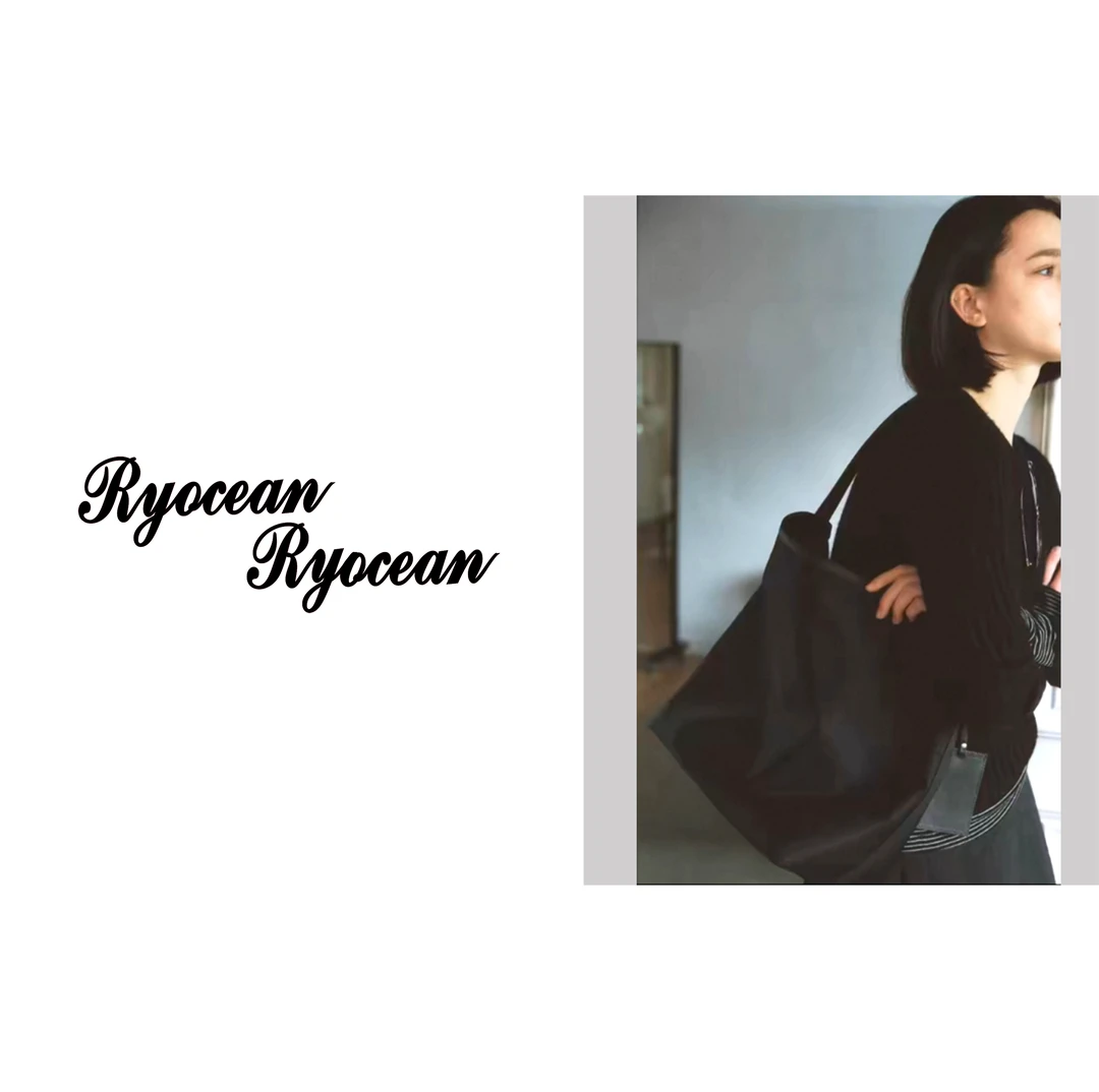 RYOCEAN  东大门清冷高知范儿黑色降落伞单肩包（不含装饰性挂件）