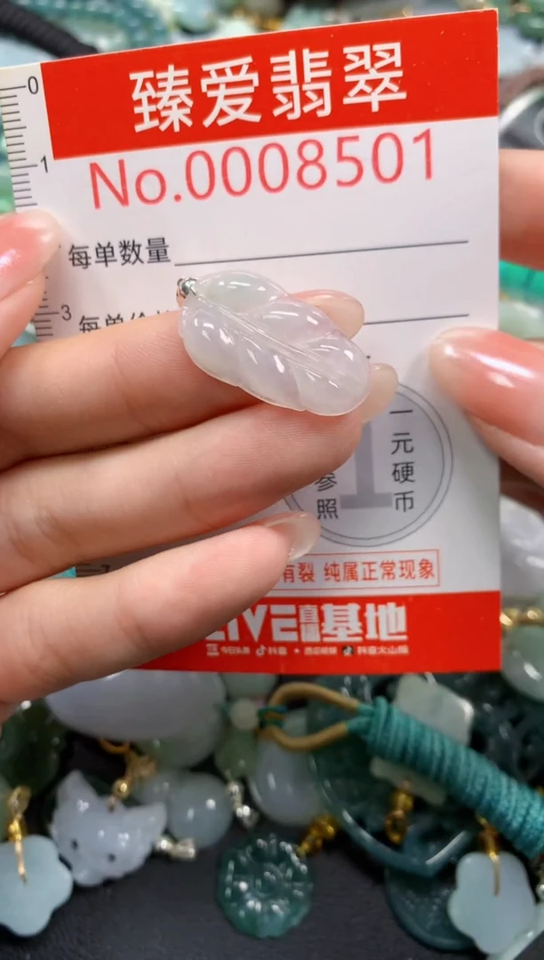 吊坠(不含链)未镶嵌翡翠8501