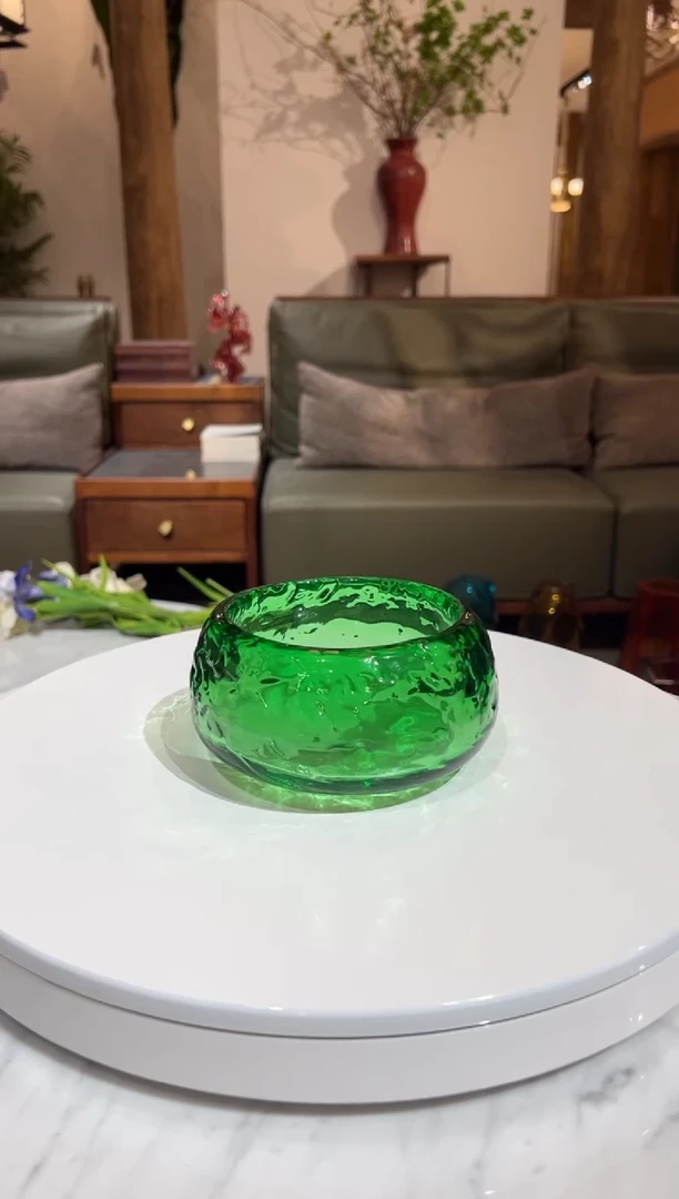 【闪购商品】茶宠AJ01010绿色小收纳果碗