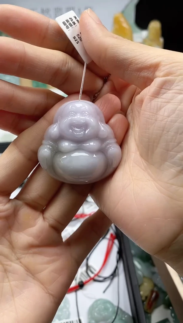 翡翠未镶嵌颈饰吊坠52