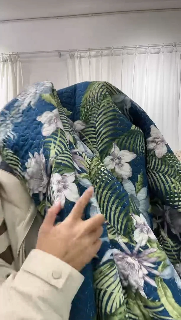 棉230*240纯棉床盖45号微瑕