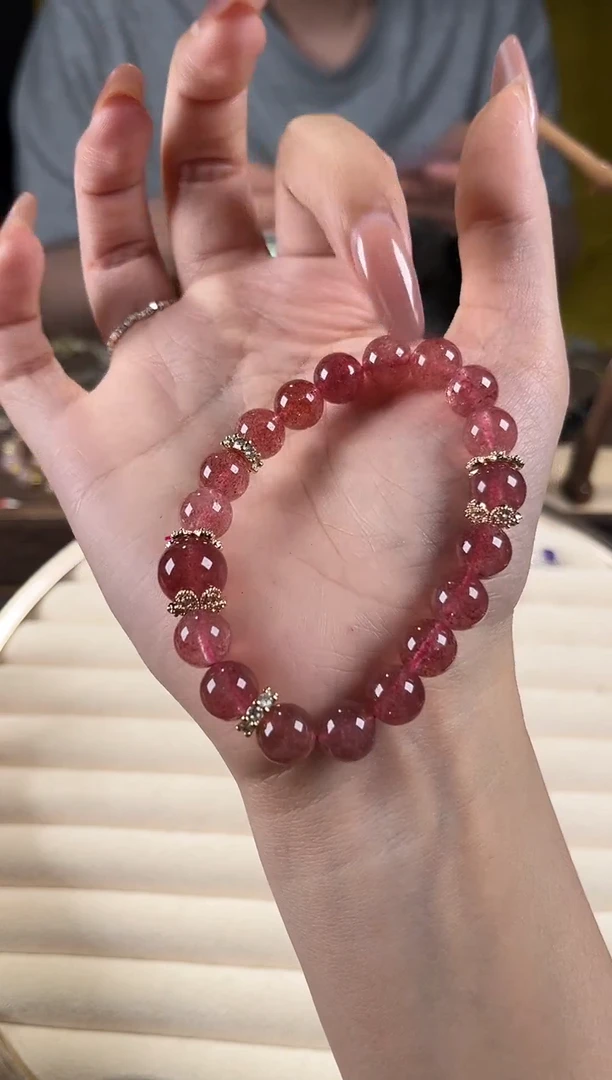 手链未镶嵌水晶0005草莓晶