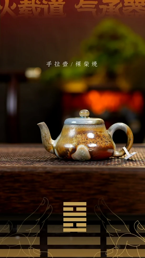 夸烧柴烧君德壶698