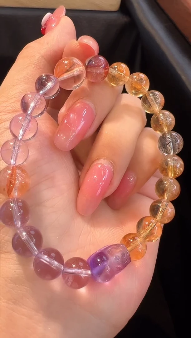 水晶手链未镶嵌手串