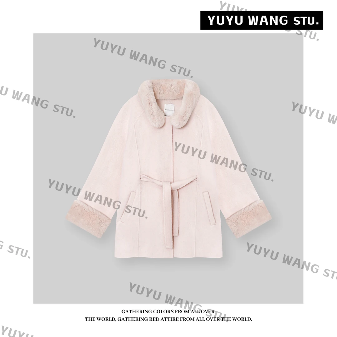 YUYU WANG【菀素】毛呢大衣RB2SDRZ2503