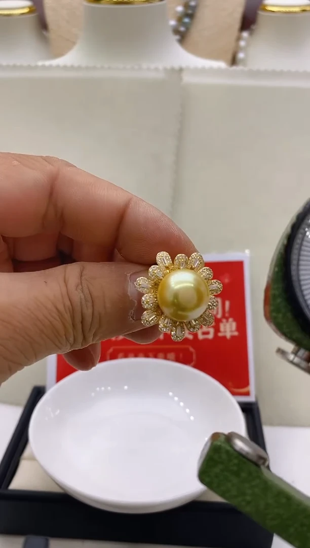 未镶嵌海水珍珠戒指84 戒指