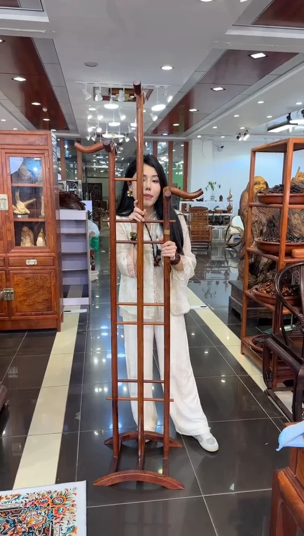 【闪购商品】花梨木类置物架衣帽架